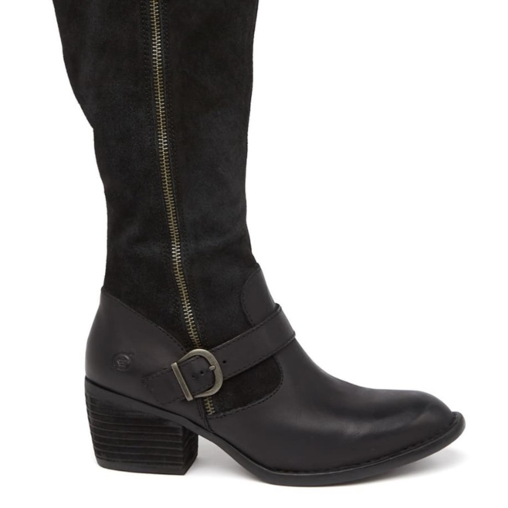 Killer Black Born Swann Boots sz 8.5